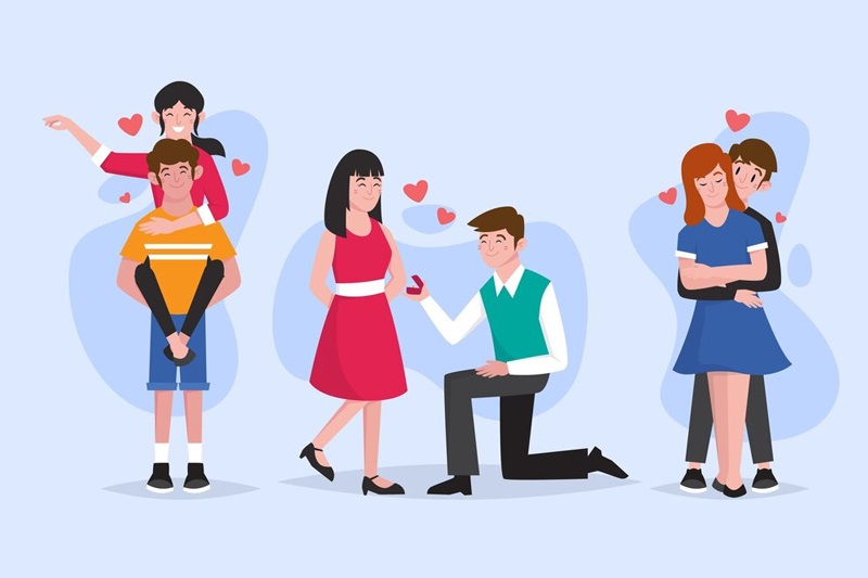 Các loại trạng thái relationship trên Facebook