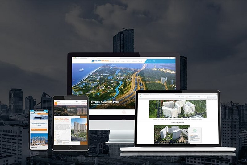 Địa chỉ cung cấp dịch vụ thiết kế website bất động sản uy tín