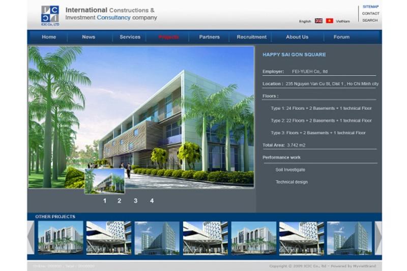 Doanh nghiệp xây dựng cần có website để thu hút khách hàng