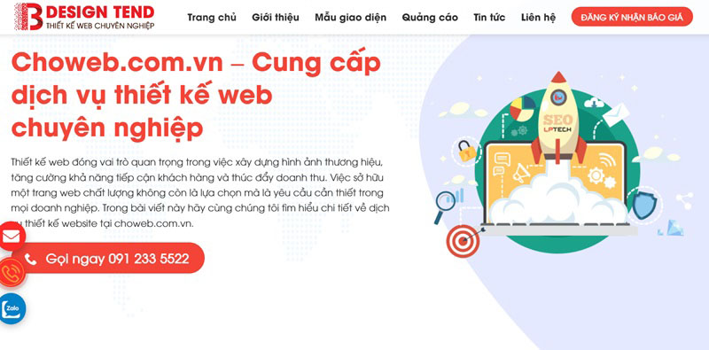 Ưu điểm khi doanh nghiệp Bắc Ninh sử dụng dịch vụ từ Choweb.com.vn