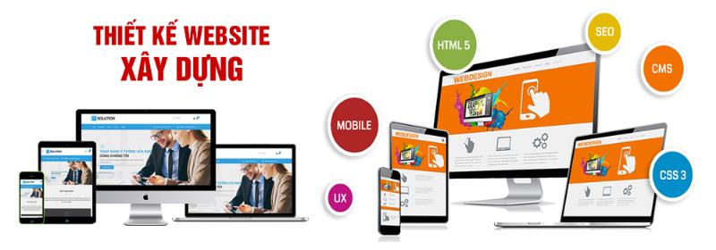 Thiết kế một website xây dựng đủ tính năng cơ bản